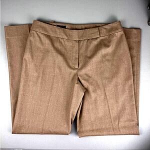 Vintage ESCADA Camel Wool Straight Leg Pant Sz 12 or EU 42